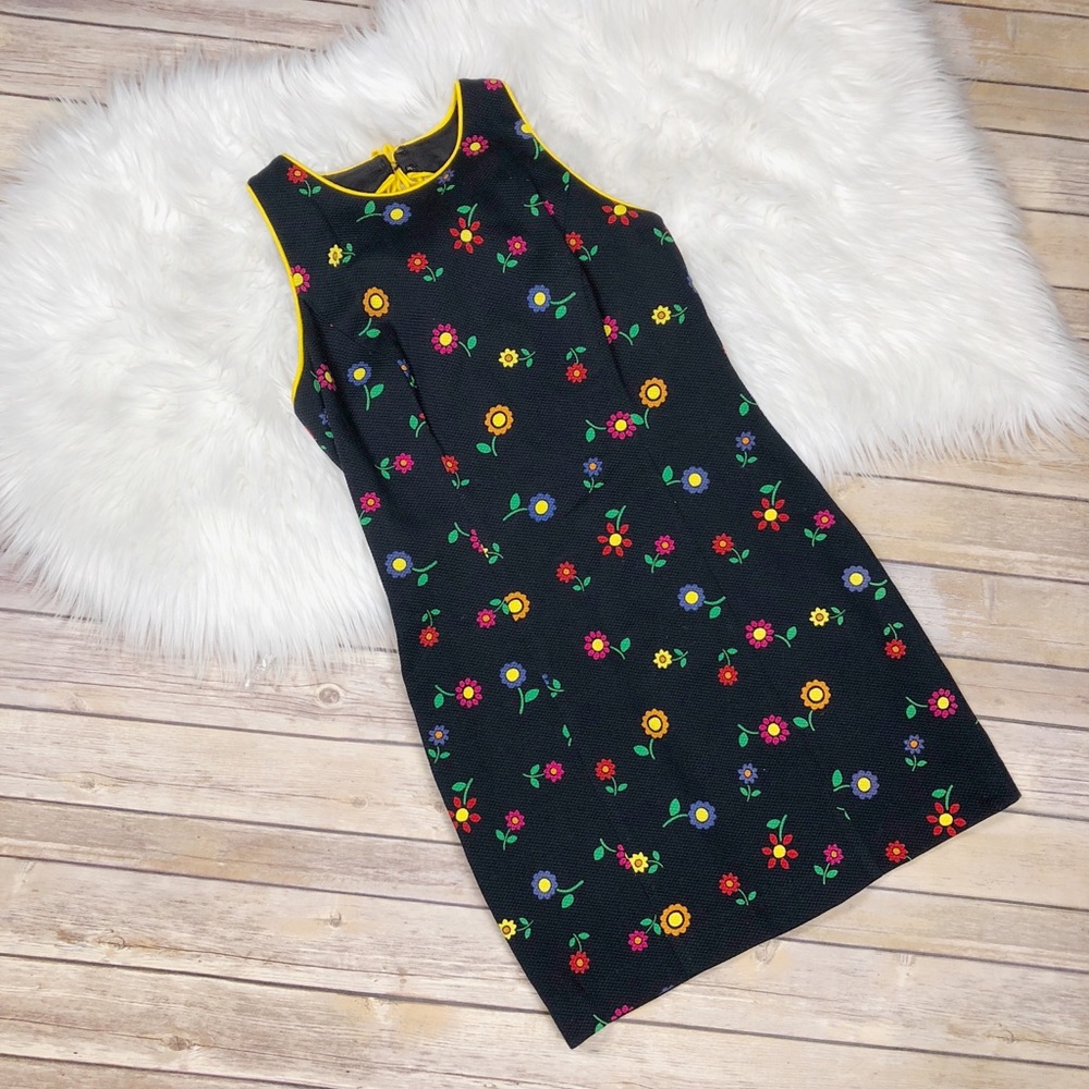 Donna Ricco Floral Sheath Dress size 2P